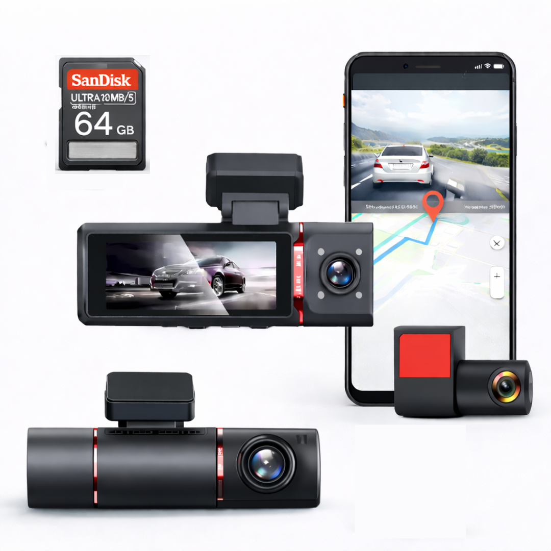 V4 DUO - Dashcam Avant - Rotation