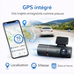 V4 DUO PRO MAX - Dashcam Avant/Arrière - Rotation - Carte SD - Kit filaire