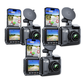 PACK R7 4K ULTRA HD - 3 Dashcam Avant