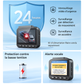 Dash Pilot Pack R7 PRO 4K Ultra HD 2160P - DUO Dashcam WIFI & GPS - WDR Technologie - 128 GB