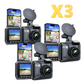 Pack R7 4K Ultra HD 2160P - Dashcam WIFI & GPS - WDR Technologie