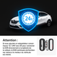 Dash Pilot X1 DUO PRO MAX 2.5K 1440P 1880P - Dashcam WIFI & GPS - Miroir intelligent - 128 GB - Hardwire