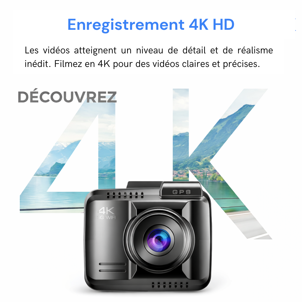 R7 4K ULTRA HD - Dashcam Avant