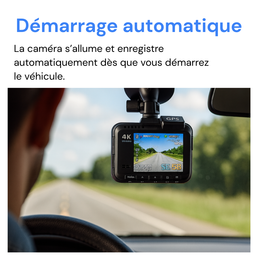 R7 4K ULTRA HD - Dashcam Avant