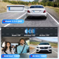 Dash Pilot V4 DUO PRO MAX 2.5K 1080P Rotation - Dashcam - WIFI6 & GPS - 128 GB - Hardwire